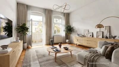 Berliner Altbaucharme mit Balkon in Pankow, 13189 Pankow, Etagenwohnung