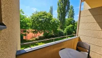 Geräumiger Balkon