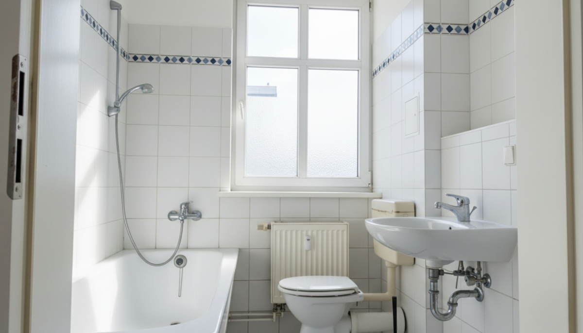 Bad mit Fenster