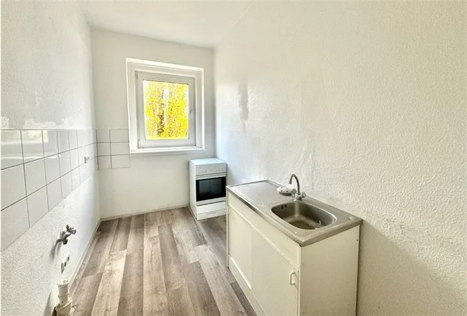 Küche zum Hofbereich