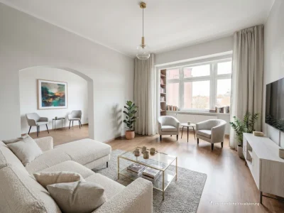 Altbau mit Panorama-Fensterfront, 14199 Wilmersdorf, Etagenwohnung zum Kauf