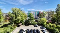 Blick vom Balkon