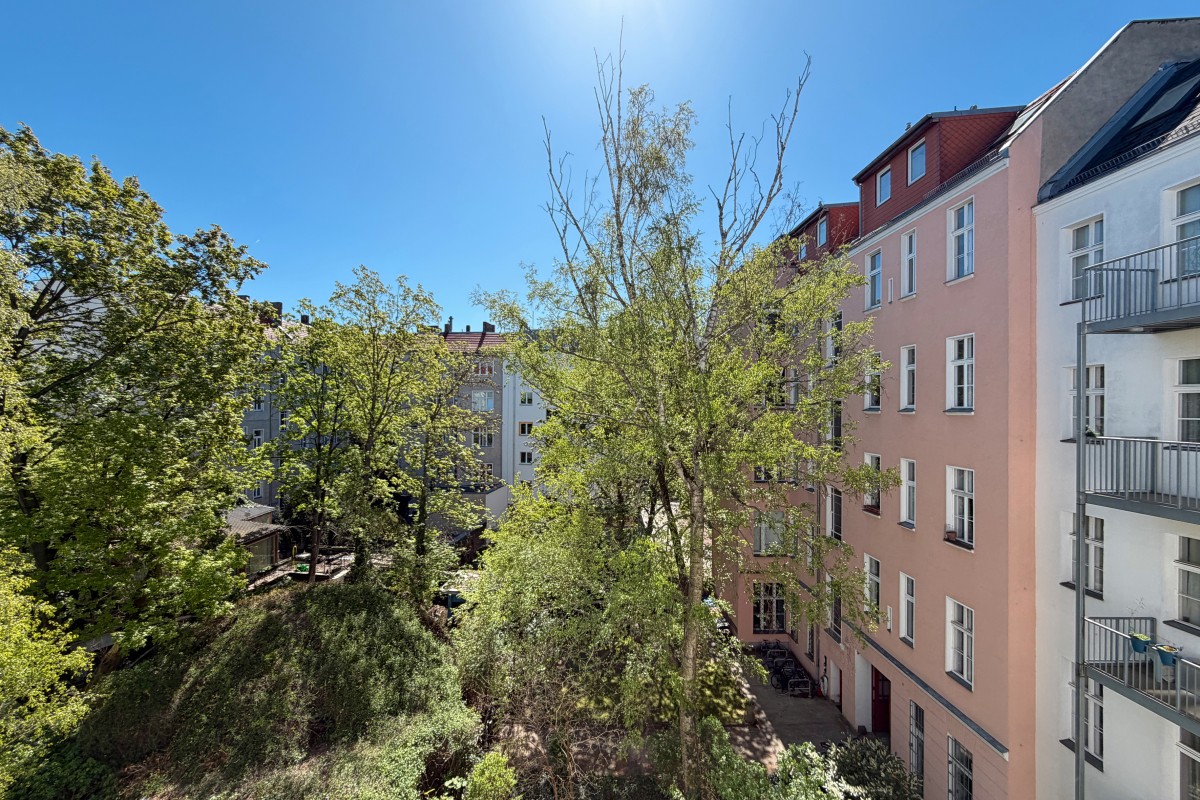 Ausblick in den Hof