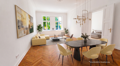 Frischer Glanz im edlen Altbau, 10629 Berlin, Etagenwohnung
